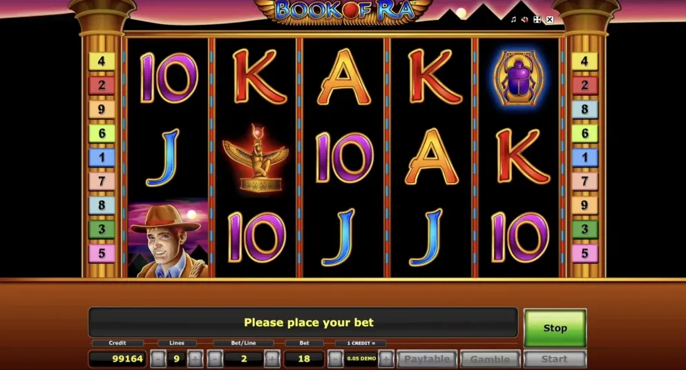 Book Of Ra cómo jugar paso a paso