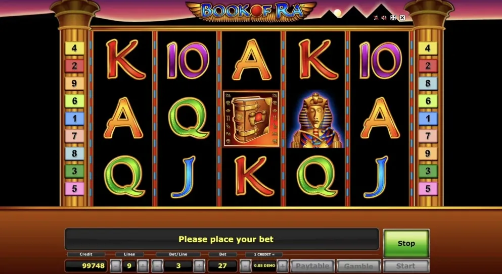 Book Of Ra instalación APK Android paso a paso